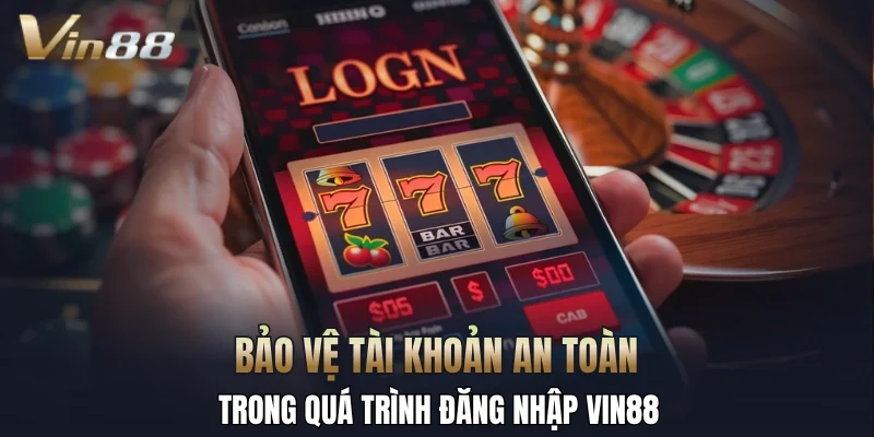 Bảo vệ tài khoản an toàn trong quá trình đăng nhập Vin88