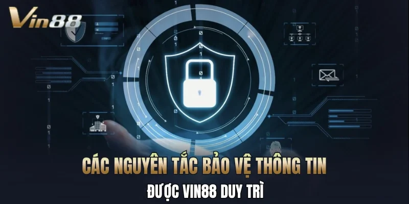 Các nguyên tắc bảo vệ thông tin được Vin88 duy trì